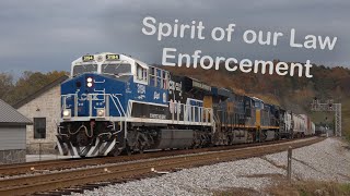 [4K] CSX's Spirit of our Law Enforcement, Old EMDs, and More on CSX's W\u0026A Sub