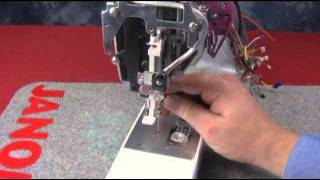 MC350E center needle position