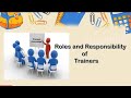 Roles and Responsibility of Trainers in call center - Latest 2022