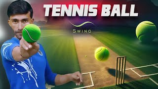 How to Swing Tennis Ball In Air | Cricket Fans Channel