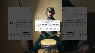 Hybrid Rudiment “Grandmas”! #reels #drums #percussion #shortsvideo #drummer #reelsinstagram #reel