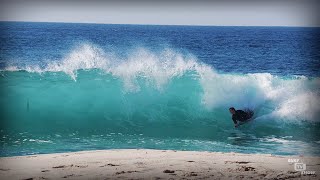 surfing clean swell with  shallow  SLABS -gem spot 4K-2025