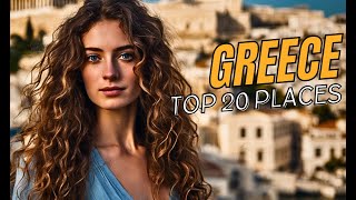 20 BEST Places To Visit in Greece 2025...In Just 3 Minutes (Ultimate Travel Video Guide)