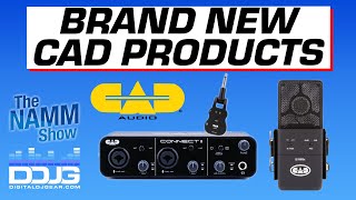 Brand New CAD Audio Products Featuring E100Sx Super Cardioid Condenser  Mic and CX2 Audio Interface