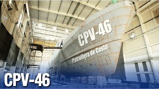 Cotecmar avanza construcción de patrulleras CPV-46