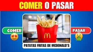 Comer O Pasar - ¡Edición COMIDA CHATARRA! ¡Descubre los Sabores Más Sorprendentes!🍔🍟🍧