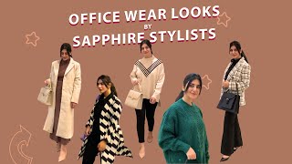 Styling Session with Sapphire West | Office Wear Looks | Winters Latest Collection Review |