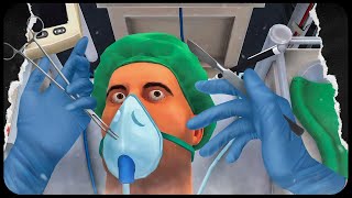 ممد جراح خارج میشود🩺( پارت دوم ) | Surgeon Simulator VR