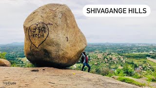 Trek to Shivagange Hills near Bangalore 🌿 Must Visit Place near Bengaluru