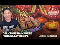 Make Hainanese Pork Satay like the hawkers - ieatishootipost