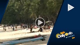 Mga turistang bumibista sa Boracay, dagsa pa rin