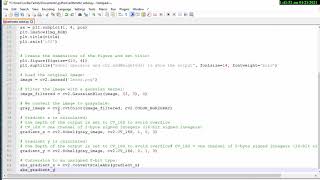 【PYTHON OPENCV】 arithmetic sobel operator