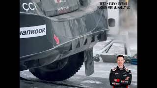 TEST RALLY SWEDEN 2025 - ELFYN EVANS