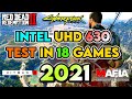 Intel UHD Graphics 630 in 2021 || Test in 18 Games || 720p Gaming Performance