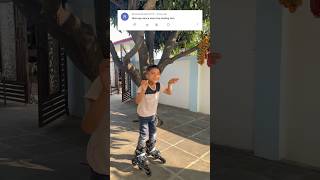 Skating krte time dance kiya #shorts #advik #viral #skating