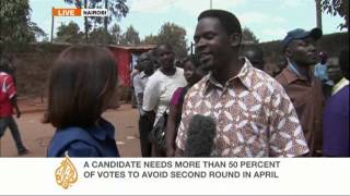 Kenyan voter: 'if it takes all day, it takes two days' I will vote