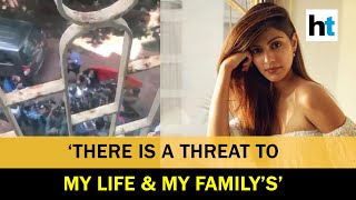 Watch: Rhea Chakraborty shares a video of her father, requests police protection