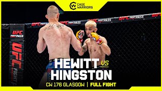 SAVAGE BODY KICK | Ryan Hewitt VS. Redgie Hingston | FULL FIGHT | CW 176 Glasgow