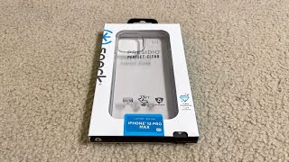 Unboxing Speck Presidio Perfect-Clear for iPhone 12 Pro Max