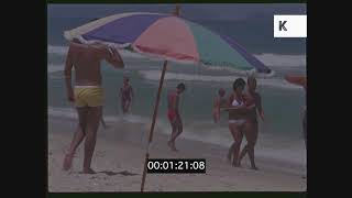 1960s Copacabana Beach, Rio de Janeiro, Brazil in HD