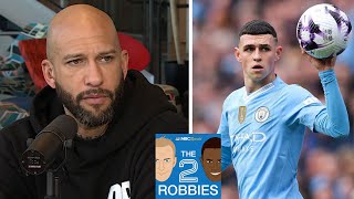 Manchester City played at 'warp speed' v. Manchester United | The 2 Robbies Podcast | NBC Sports