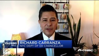 New York City's schools chief Richard Carranza on partially opening in fall