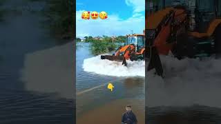 Jcb water video 3dx super👌❣️🚜 #automobile #automobile #excavator #jcb #truckdriver #tractor #like