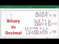 Binary to Decimal Using Excel!