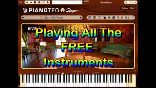 When You Buy Pianoteq 8 Stage You Get More FREE Instruments - Let's Play Them All