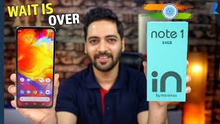 Micromax IN Note1 - Unboxing \u0026 First Impressions💪 | PROUD MOMENT🇮🇳