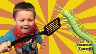 Giant Centipede Pretend play!