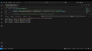Java Multithreading: Schedule Tasks with Fixed Delay | Thread Pool Demo