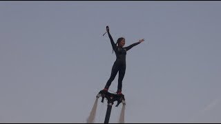 플라이보드 세계챔피언 박진민 선수 (Park Jin-min, the world champion on the flyboard)