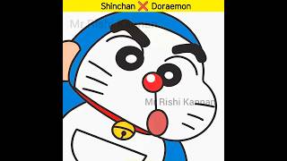 Shinchan ❌ Doraemon 😍 #shorts