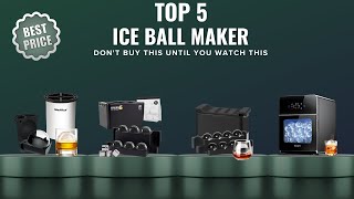 Top 5 best Ice Ball Makers on Amazon 2025 | Clear Ice Cube Molds for Whiskey & Cocktails