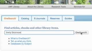 OneSearch Tutorial: Step-By-Step