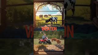 Vacation Cow getting hit #bestmovie #moviescenes #funnymovie