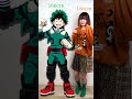 【背比べ】僕のヒーローアカデミアのキャラクター達と背比べしてみた！ 僕のヒーローアカデミア myheroacademia ヒロアカ 比較 shorts