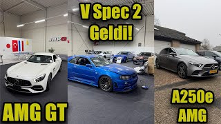 Japonya'dan R34 GT-R V Spec II Geldi! AMG GT, S63 AMG, A250e AMG... | Japonic