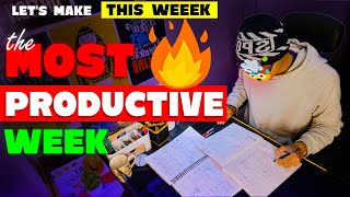 Starting New Challenge*The MOST PRODUCTIVE WEEK*🔥 || Study Vlog
