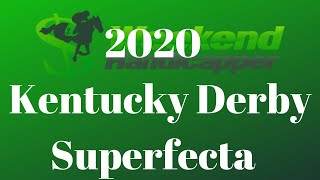 2020 Kentucky Derby Superfecta