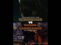Horned Carnotaurus VS Distortus Rex