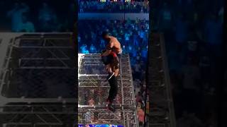 WWE 2K23 Roman Reigns Give Powebomb To John Cena From Top of Cell #shorts #romanreigns #viral