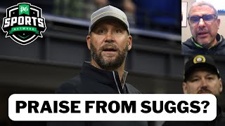 Paul Zeise Live: Is Steelers' Ben Roethlisberger underrated? As ex-Ravens rival Terrell Suggs feels?