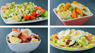 4  Saladas Proteicas para perder peso!