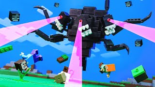10.000 Villagers vs Mutant Wither Storm in LEGO Minecraft - Lego Stop Motion | Minecraft Animation