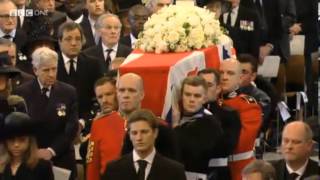 The Funeral of Baroness Thatcher Church The Sentences William Croft St. Paul's Cathedral Choir