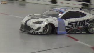 ＰＬＵＳＤサーキット ２ＷＤ ドリフト走行 Hさん　86 スティンガー フロントタイヤ変更RWD DRIFT RC