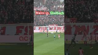 Mainz05 vs. Gladbach 1:1  #borussiamonchengladbach #gladbach #goal #mainz05 #bundesliga #fsv #mainz