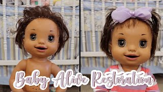 Baby Alive 2007 Baby Learns to Potty Restoration! Fixing a Thrift Store Baby | Kelli Maple